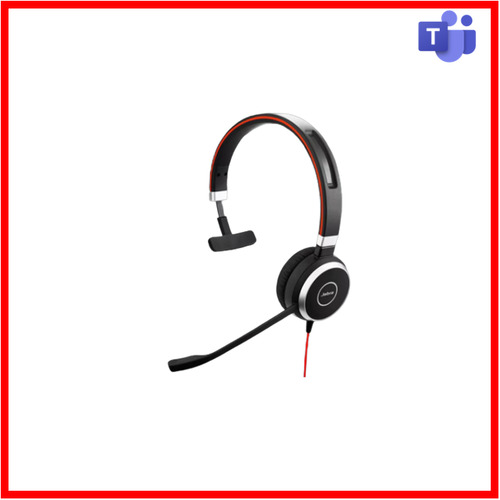 Jabra Evolve 40 Mono/Stereo & UC Default/MS Certified & USB-A Professional Headset