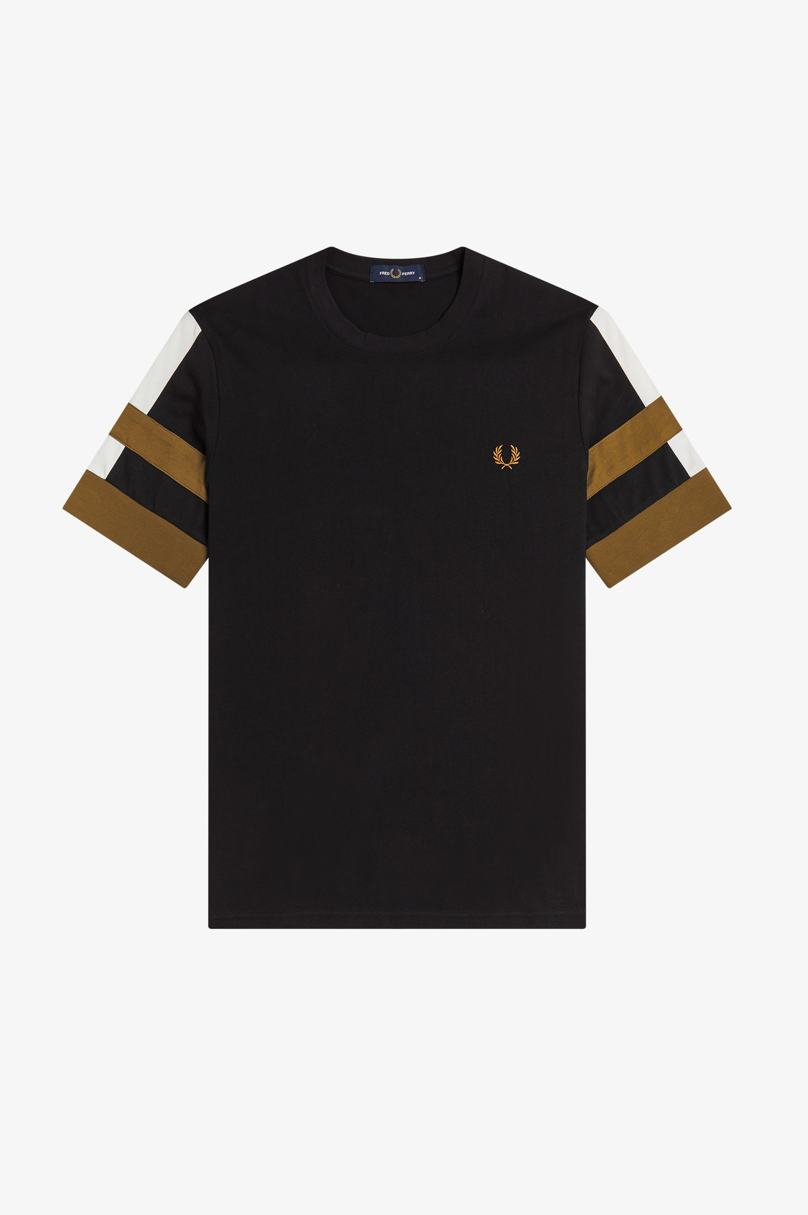 Fred Perry M2680  Bold Tipped T-Shirt - (Black)